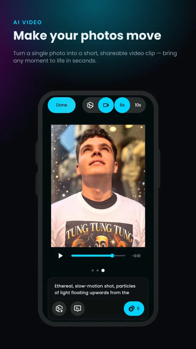 Generate short AI videos